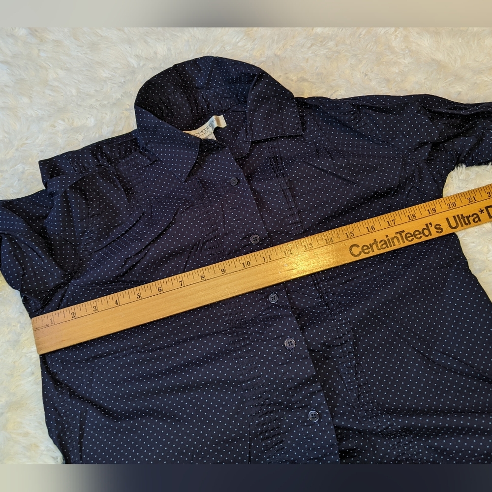 Architect polka dot button down blouse - Picture 7 of 10